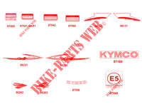 PEGATINAS para Kymco AGILITY 50 ST 4T EURO 4